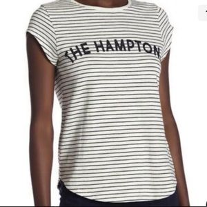 NWOT Joie ‘The Hamptons’ Striped Short Sleeve Top XS
